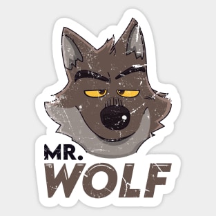 Mr. Wolf - The Bad Guys Sticker